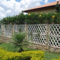 Grade de concreto Losango