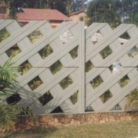 Grade de concreto Ripas direto da Fábrica